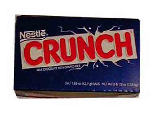 Crunch Bars by Nestle by Buy Candy Wholesale