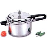 Prestige Deluxe Stainless Steel Pressure Cooker, 6.5 Liters by PRESTIGE