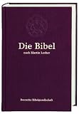 Die Bibel - Taschenausgabe burgunderrot: nach Martin Luther - 