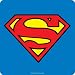 Search : Superman logo single drinks mat/coaster