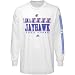 adidas Kansas Jayhawks White Victory Song Long Sleeve T-shirt