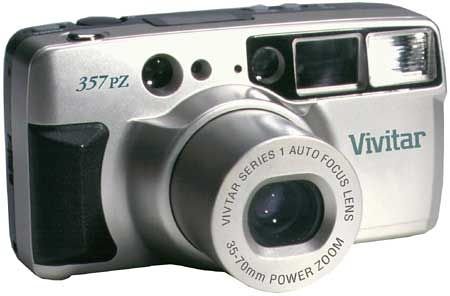 VIVITAR 357PZ QUARTZ DATE 35mm ZOOM FILM CAMERA SERIES 1 LENS