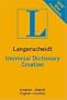Langenscheidt Universal Croatian Dictionary (Langenscheidt Dictionary) (Croatian Edition)