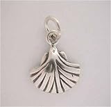 Silver SEA SHELL CHARM Clam Pretty*