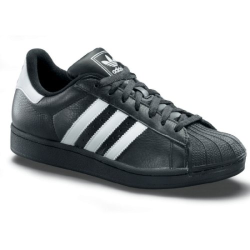 adidas Schuh Superstar, schwarz/weiß