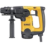 Factory-Reconditioned DEWALT D25304KR 1-inch L-Shape SDS Rotary Hammer with Quick Change Removable Chuck and 3-Jaw Keyless Chuck Kit