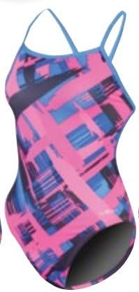 Dolfin 9520L-583 Bellas Cross Back Print - Moda Size 34