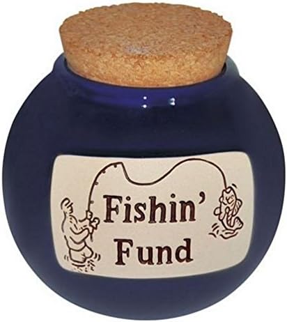Fishing Fund Hand Crafted Word Jar...The Original Word Jar