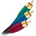 AudioQuest class X component video cable - RCA plugs 2m (6.56') 3-cable set