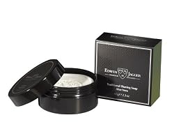 Edwin Jagger 99.9% Natural Traditional Shaving Soap In Travel Tub - Aloe Vera, 2.3-Ounce