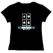 Life's a game, Bridge is serious Sports Womens T-Shirt (Black, Sizes X-Small - XXX-Large)