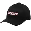 Icon Slant Men's Race Wear Hat - Black