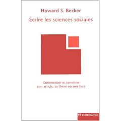 Ecrire les sciences sociales