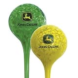 John Deere 99123 12 in. Glass Watering Globe Set