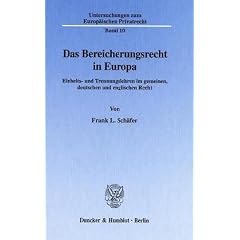 Das Bereicherungsrecht in Europa. Einheits- und Trennungslehren im gemeinen, deutschen und englischen Recht. (Untersuchungen zum Europ�ischen Privatrecht; UEP 10)