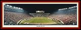 Florida State Seminoles Football Campbell Stadium Panoramic Print Framed with Team Colors