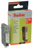 Geha Tintenpatrone f�r Canon ersetzt Nr. BCI-6BK s