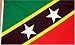 Saint Kitts and Nevis National Country Flag - 3 foot by 5 foot Polyester (New)