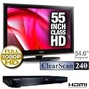 Toshiba 55ZV650U Regza 55" Class LCD HDTV and Toshiba BDX2000 Blu-Ray Player With BD Live Bundle
