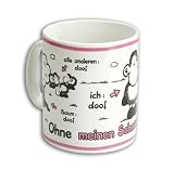 Eigenschaften Sheepworld Tasse / SHEEPWORLD RIESENTASSE TASSE KAFFEEBECHER OHNE MEINEN SCHATZ IST ALLES DOOF