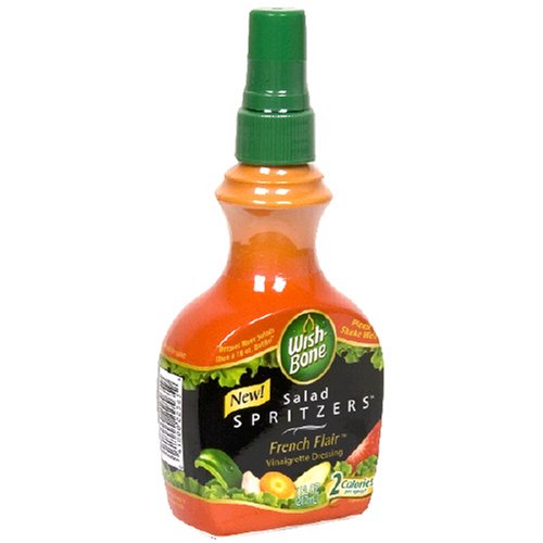 Wish Bone Salad Spritzers, French Flair, Vinaigrette Dressing, 7-Ounce Bottles (Pack of 9) by Wish Bone