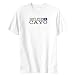 T-Shirt White Elegant Flag 