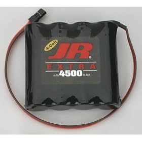 Receiver 4.8V Pack 4500mah NiMH Sanyo by JR
