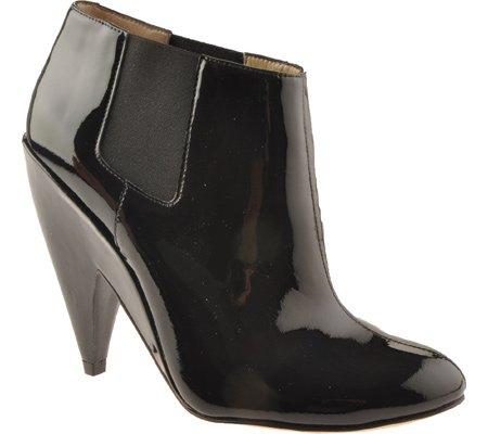 Joan  &  David Collection Women's Ebby Ankle Boot,Black Patent,8.5 M US