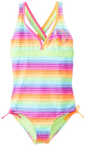 Angel Beach Girls 7-16 Ball One-Piece Swimsuit