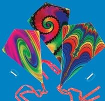 Party Favors Supplies 1 Dozen Tie-dyed Kites