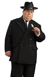 Rubies Pinstripe Gangster Suit Plus Size Halloween Costume
