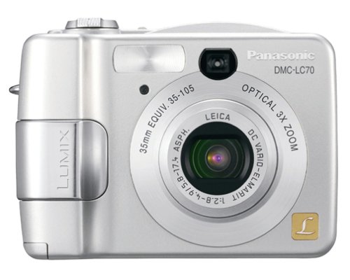 Buy Panasonic Lumix DMC-LC70 4MP Digital Camera with 3x Optical Zoom Best Price.