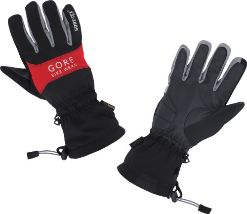 GORE BIKE WEAR Herren Handschuh GORE-TEX CROSS, black/red, 6