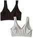 LEADING LADY, The Felicity, Cotton Sleep Bra for Women, Wireless, Pull-Aside Nursing, Wide Straps, Light Support, Breathable