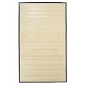 Bamboo Outdoor Patio Rug - Natural