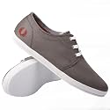 Fred Perry Finn Twill Schuh Stahlgrau
