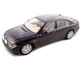 Bmw 745i 7 Series Diecast Model Black 1 18