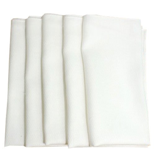 6 Pcs Baby Newborn Infant Handkerchief Cotton Bath Wash Cloths Bibs Towels, 100% Cotton