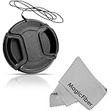 49MM Altura Photo Center Pinch Front Lens Cap for SONY Alpha A3000 DSLR Camera and NEX Series (NEX-7 NEX-5N NEX-5R NEX-3N) Compact Cameras or other Cameras with a 49MM Filter Thread Lens