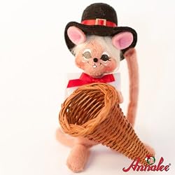 5" Pilgrim Toothpick Holder By Annalee