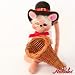 5" Pilgrim Toothpick Holder By Annalee