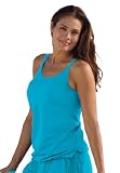 Solid blouson swimsuit top