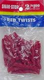 SATHERS 7057 SATHERS 7057CHERRY FLAVOR RED TWISTS CANDY 3.25 oz
