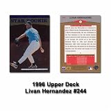 1996 Upper Deck Livan Hernandez Rookie Card