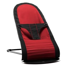 BabyBjorn Babysitter Balance Bouncer (Black/Red)