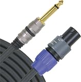 CoreX2 1/4 - Speakon Speaker Cable, 20 Foot*