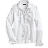 Ruffled Lawn Shirt