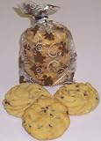 Scott s Cakes 1/2 lb. Chocolate Chip Shortbread Cookies in a Gingerbread Man Bag