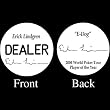 ERICK LINDGREN Professional Collector's Dealer Button