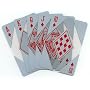 Transparent Futuristic Plastic Playing Cards